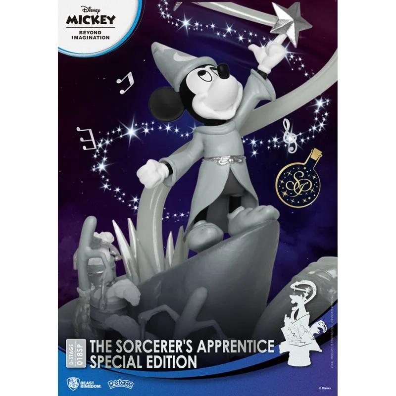 Fantasia Mickey Apprendista Stregone Disney Classic Animation Series D-Stage Diorama